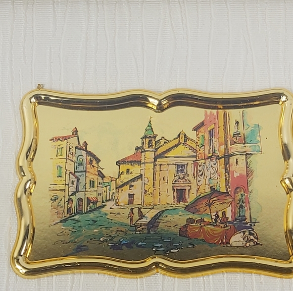 - Serie Oro framed gold leaf painting - Picture 3 of 7